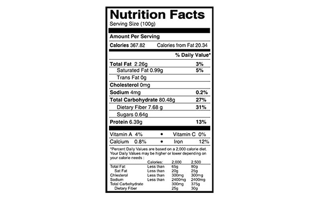 Organic Tattva Corn Flour Pack 500 grams Reviews Nutrition Ingredients Benefits